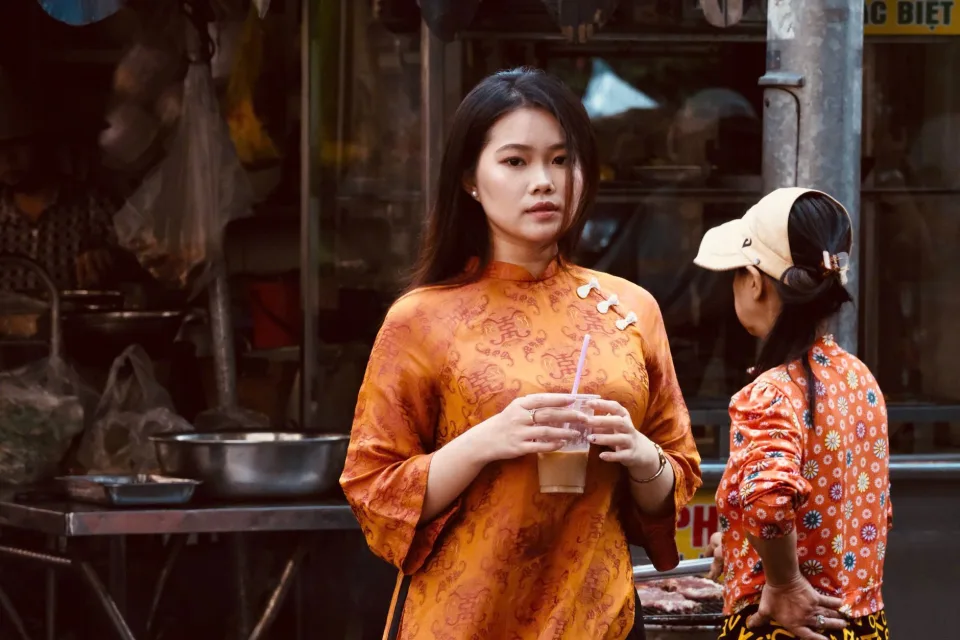 Cà phê pha tại quán